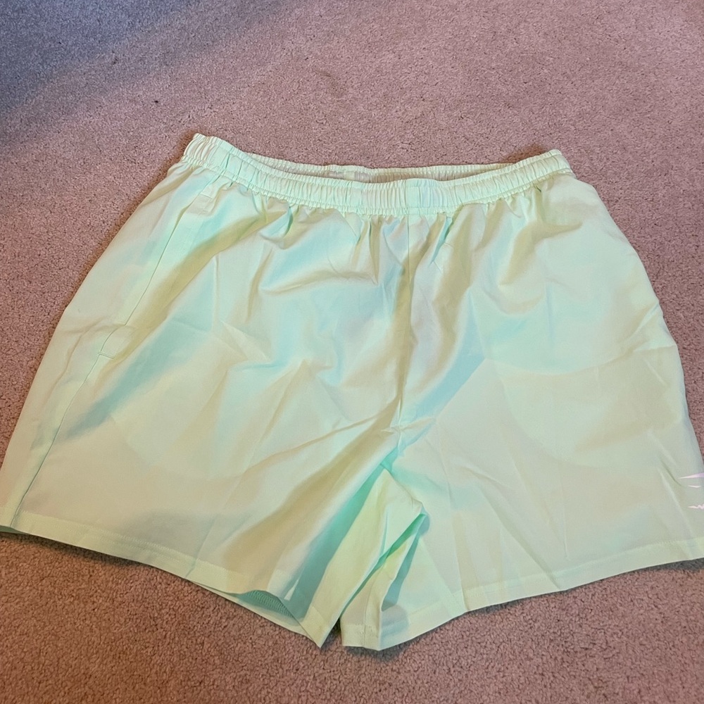 Gymshark Mint Green Athletic Shorts